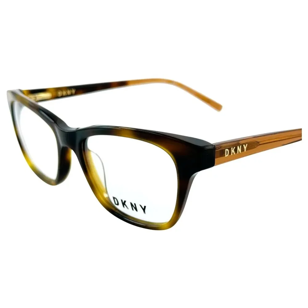 DKNY DK5001 Womens Plastic Eyeglass Frame 240 Soft Tortoise 51-17 Spring Hinges